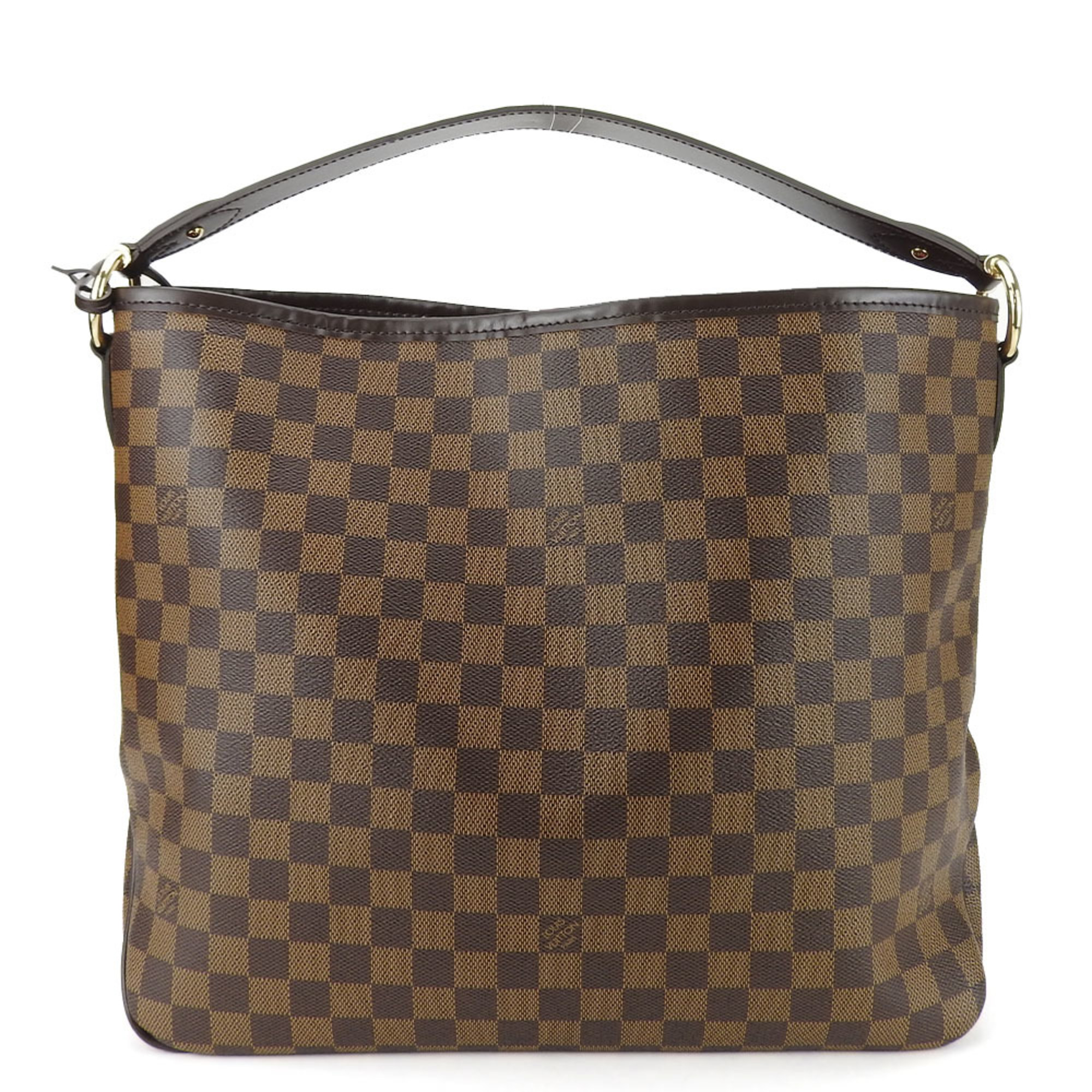 Louis Vuitton Shoulder Bag Delightful PM N41459 Damier Canvas Ebene Brown Women's LOUIS VUITTON