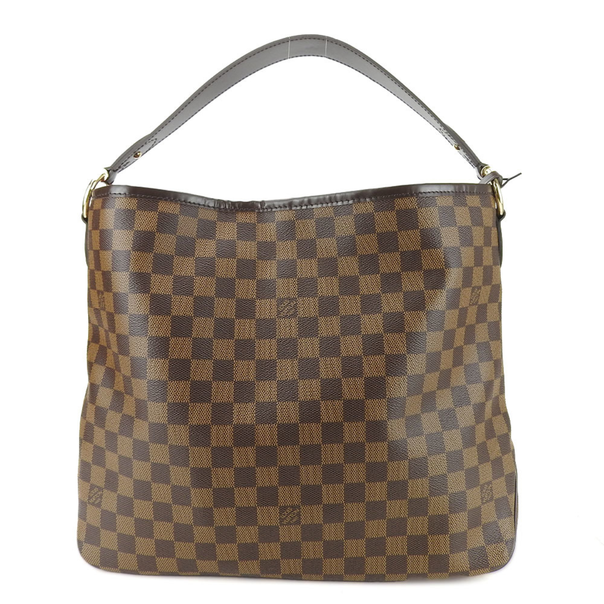 Louis Vuitton Shoulder Bag Delightful PM N41459 Damier Canvas Ebene Brown Women's LOUIS VUITTON