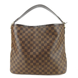 Louis Vuitton Shoulder Bag Delightful PM N41459 Damier Canvas Ebene Brown Women's LOUIS VUITTON