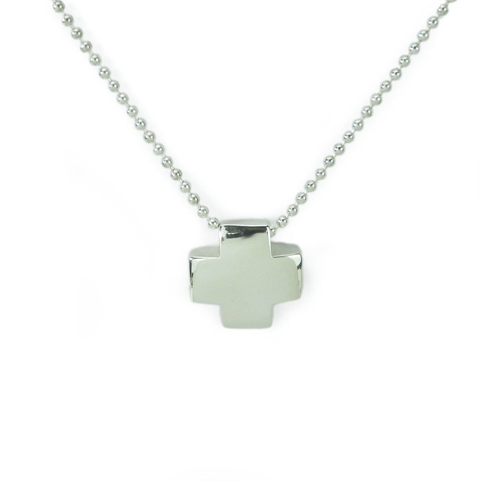 Tiffany Necklace Roman Cross Silver 925 Approx. 13.9g SV Accessories Women's TIFFANY&Co.