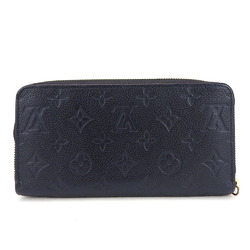 Louis Vuitton Long Wallet Zippy M62121 Monogram Empreinte Marine Rouge Navy Round Accessory Women's LOUIS VUITTON