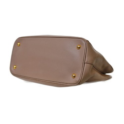 Prada Saffiano Women's Leather Shoulder Bag Pink