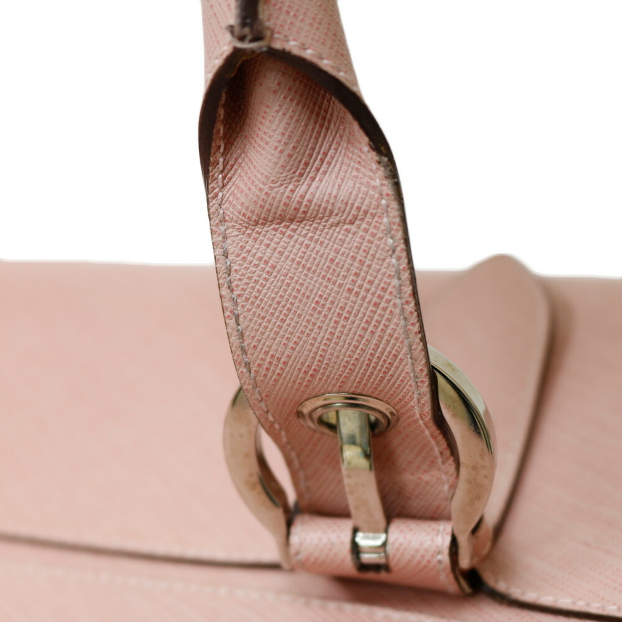 Salvatore Ferragamo Shoulder Bag Leather Pink Ladies BRB01000000000922