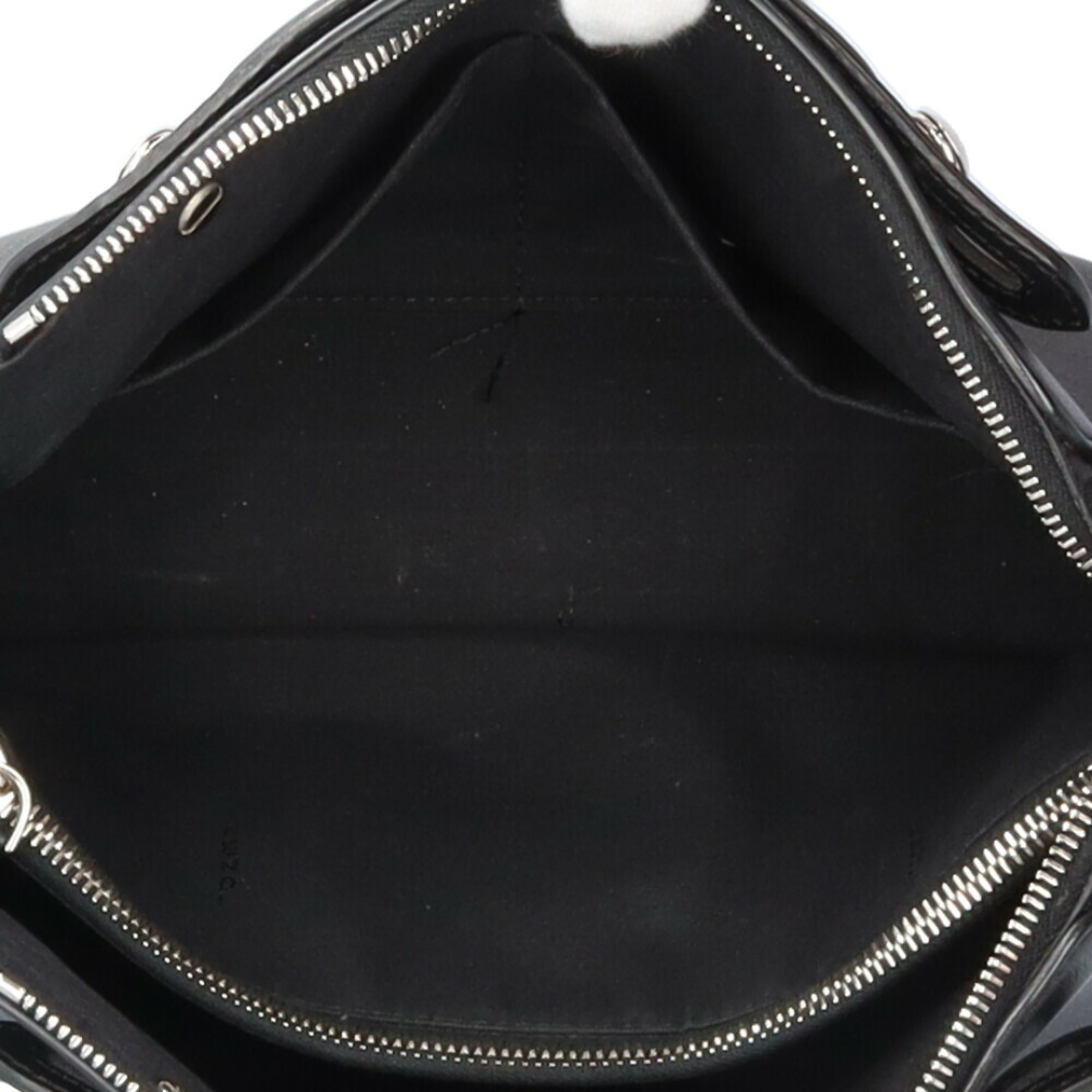 Fendi Visaway Medium Flower Shoulder Bag Leather 8BL124-9QX-169-0501 Black Women's FENDI 2way BRB10010000013185