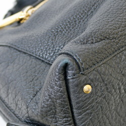 Chloé Chloe Shoulder Bag Leather Black Ladies BRB01000000001723