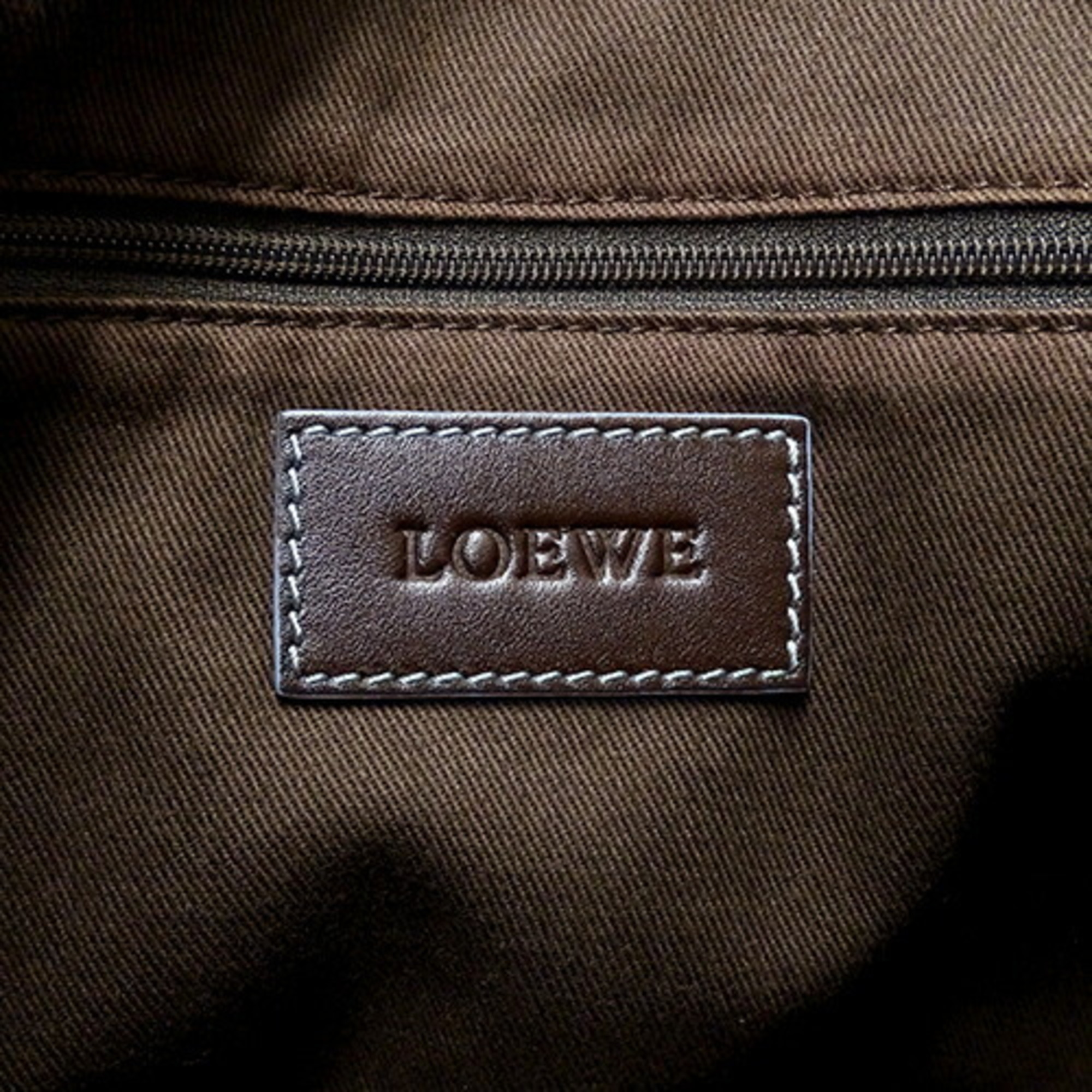 LOEWE Bag Women's Brand Shoulder Repeat Navy Large Capacity Crossbody