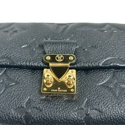 LOUIS VUITTON LV Trifold Wallet Empreinte Portefeuille Métis M80880 Louis Vuitton Black