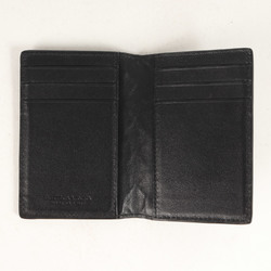 BOTTEGA VENETA Bottega Veneta 20AW Intrecciato Leather Business Card Holder/Card Case Holder Pass Black Men's