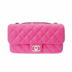 CHANEL Chanel Matelasse Coco Rain Chain Shoulder 25cm Pink A93154 Women's Fabric Bag