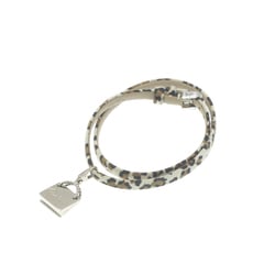 Cartier Shopper Motif Charm Bracelet Leather,White Gold (18K) No Stone Charm Bracelet Silver