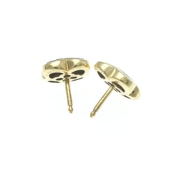 Van Cleef & Arpels Pure Alhambra Earrings Onyx Yellow Gold (18K) Stud Earrings Black,Gold