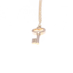 Tiffany Tiffany Keys Vintage Oval Key Mini Pink Gold (18K) No Stone Women,Men Fashion Pendant Necklace (Pink Gold)