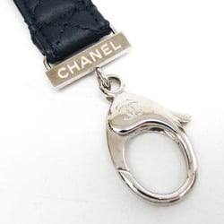 Chanel Leather Others Navy G17S Matelasse Neck Strap C96612