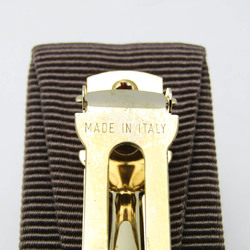 Salvatore Ferragamo Vara 34 6224 Cotton,Metal Women's Barrette Beige,Gold,Pink