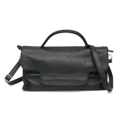 Zanellato NINA S ZA28 Women's Leather Handbag,Shoulder Bag Black