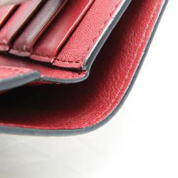 Loewe Vertical Wallet Medium Women's Leather Middle Wallet (bi-fold) Bordeaux,Brown