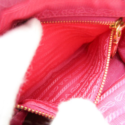 Prada Women's Leather,Nylon Pouch Pink