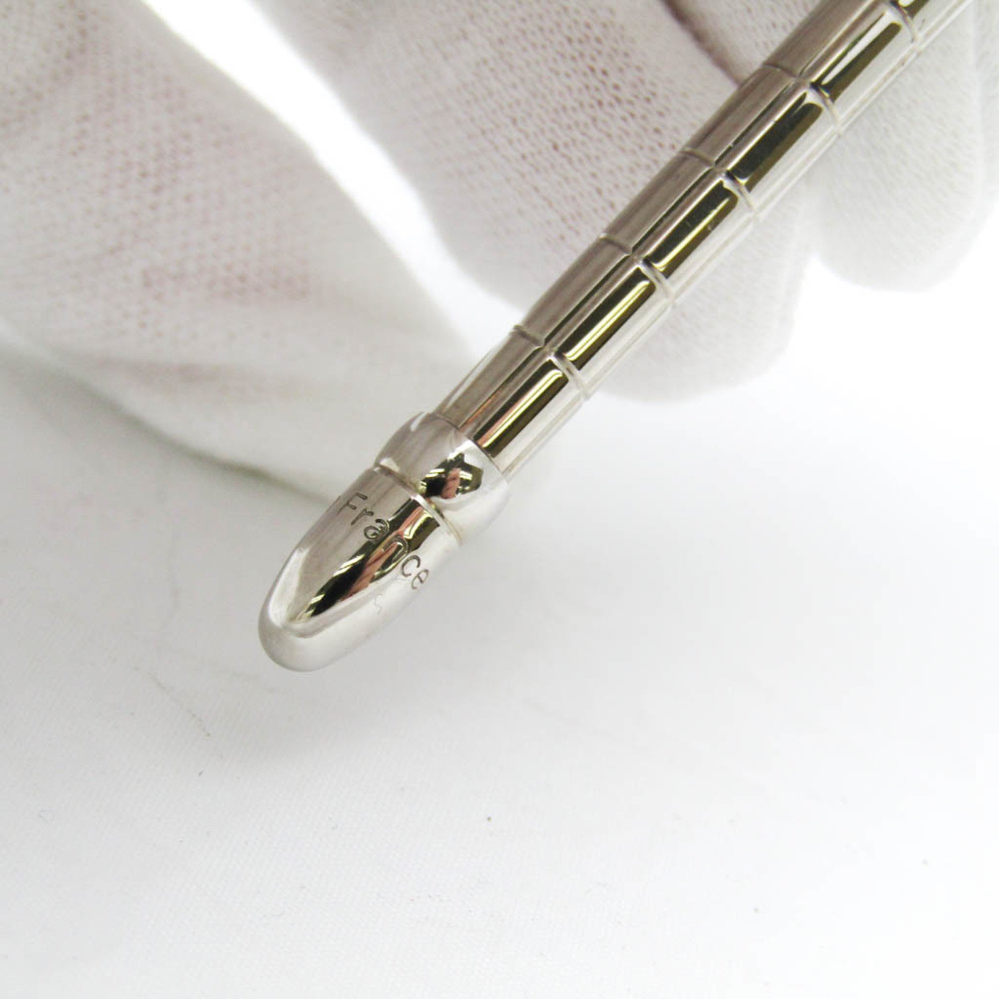 Louis Vuitton  Styro Agenda GM N75001 Silver Ballpoint Pen (Black Ink)