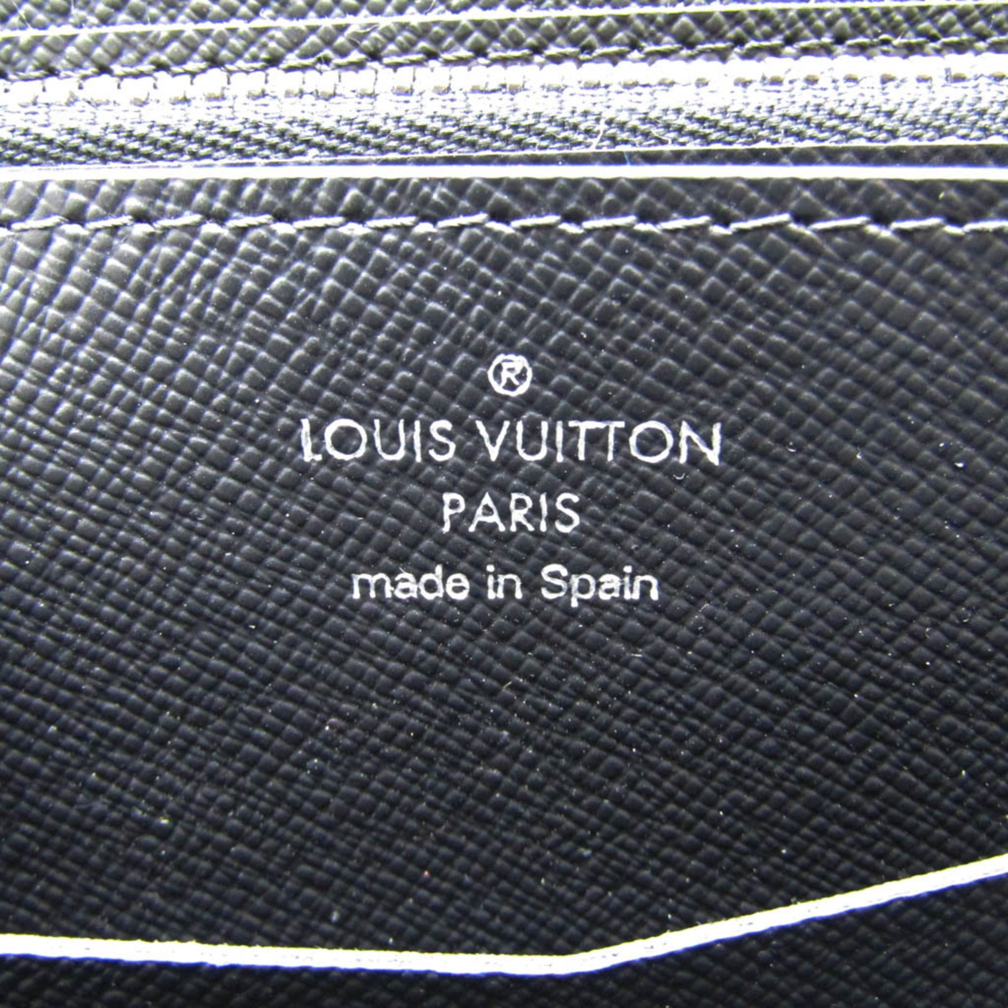 Louis Vuitton Monogram Eclipse Zippy XL M61698 Men's Monogram Eclipse Long Wallet (bi-fold) Monogram Eclipse