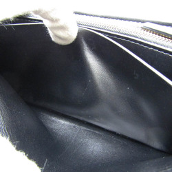 Bottega Veneta Intrecciato Women,Men  Lambskin Long Wallet (bi-fold) Black