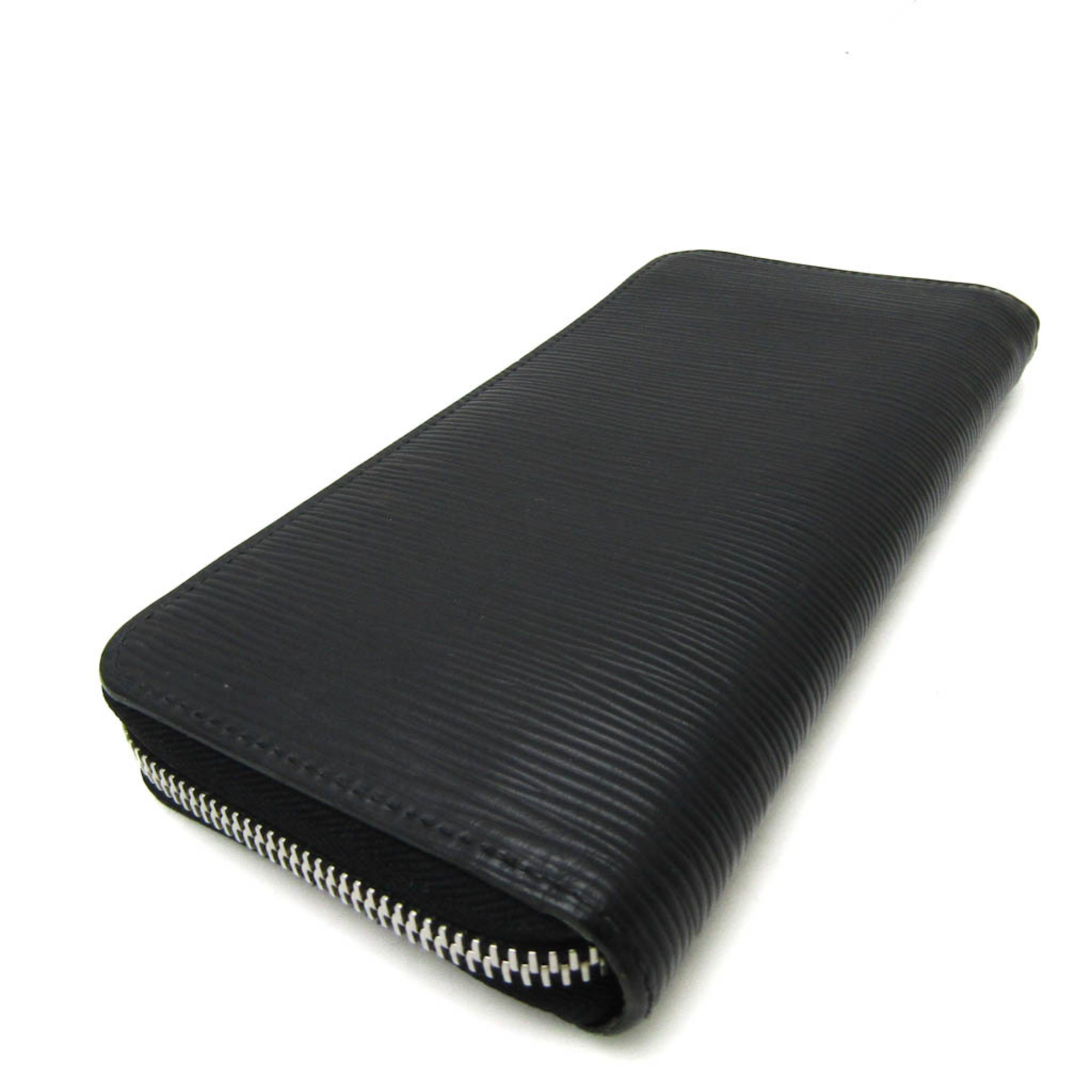 Louis Vuitton Epi Zippy Wallet Vertical M60965 Men's Epi Leather Long Wallet (bi-fold) Noir