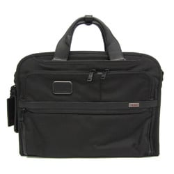 Tumi Alpha 3 Business Bag 2603182D3 Men's Nylon Canvas,Leather Briefcase,Shoulder Bag Black