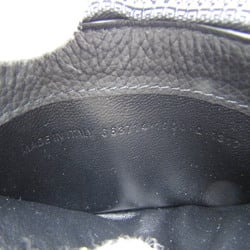 Balenciaga MENS CAR LONG COIN AND CARD HOLDER IN GRAINED CALFSKIN 663714 Leather Card Case Black