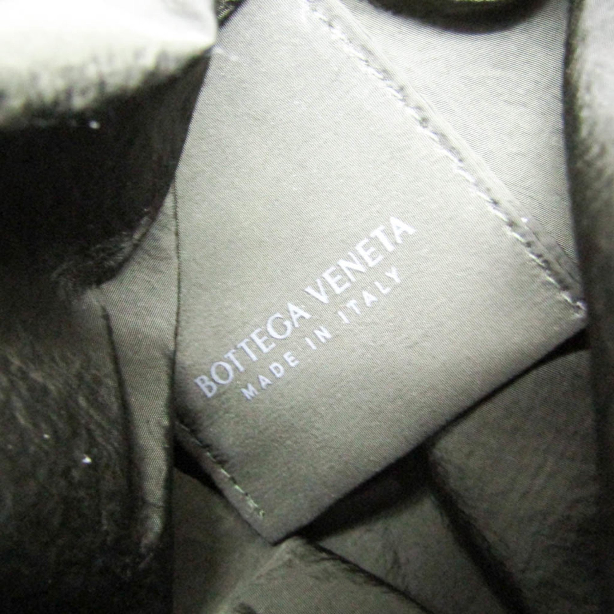Bottega Veneta Women,Men Leather Shoulder Bag Khaki