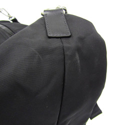 Prada Women,Men Nylon Shoulder Bag Black