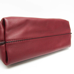 Tod's Wave Women's Leather Handbag,Shoulder Bag Bordeaux