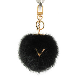 Louis Vuitton Bubble V Bag Charm M00008 Keyring (Black,Gold)