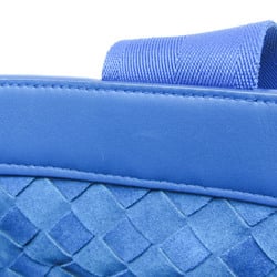 Bottega Veneta Intrecciato 667278 Women,Men Leather Tote Bag Blue