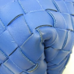 Bottega Veneta Intrecciato 667278 Women,Men Leather Tote Bag Blue