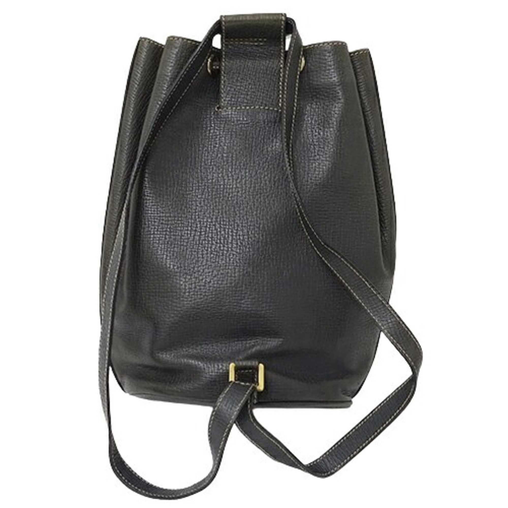 LOEWE Bag Ladies Brand Rucksack Backpack Daypack Leather Green