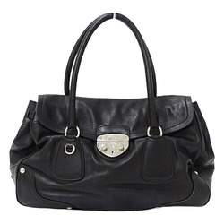 Prada PRADA bag ladies brand handbag tote leather black