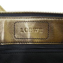 LOEWE Bag Women's Brand Shoulder Nylon Brown Crossbody