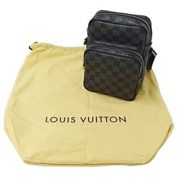 LOUIS VUITTON Bag Damier Graphite Men's Brand Shoulder Rem N41446 Black Crossbody