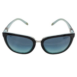 Tiffany TIFFANY&Co. Sunglasses Women's Brand Plastic Black Blue TF4123-F 8055/9S Size 55□18 140