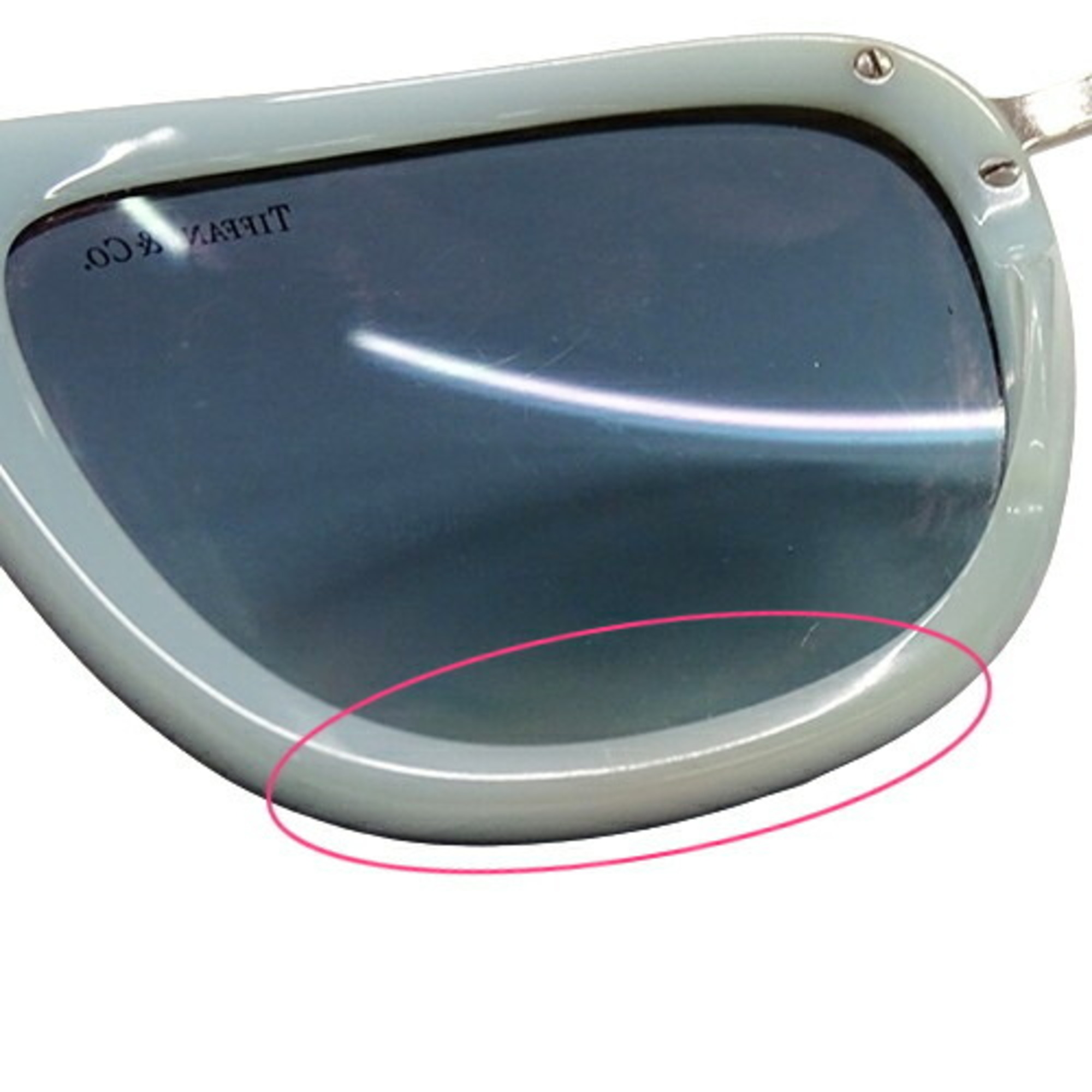 Tiffany TIFFANY&Co. Sunglasses Women's Brand Plastic Black Blue TF4123-F 8055/9S Size 55□18 140