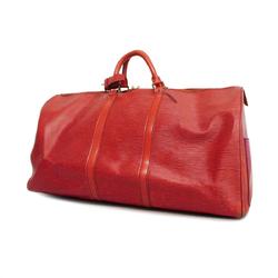 Louis Vuitton Boston Bag Epi Keepall 55 M42957 Castilian Red Ladies