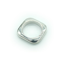 CHANEL Silver 925 Square Ring No. 16