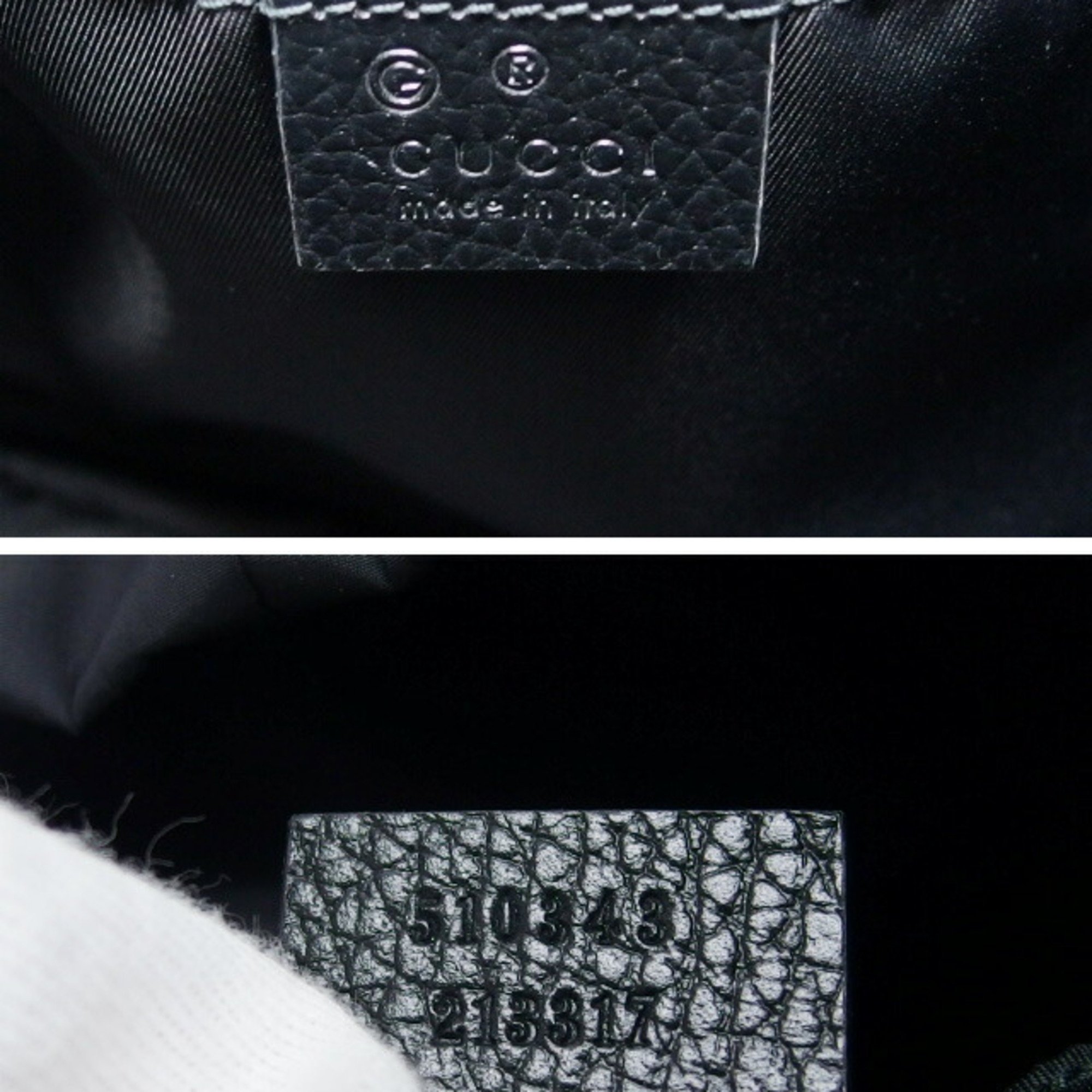 Gucci GG Nylon Backpack Black 510343