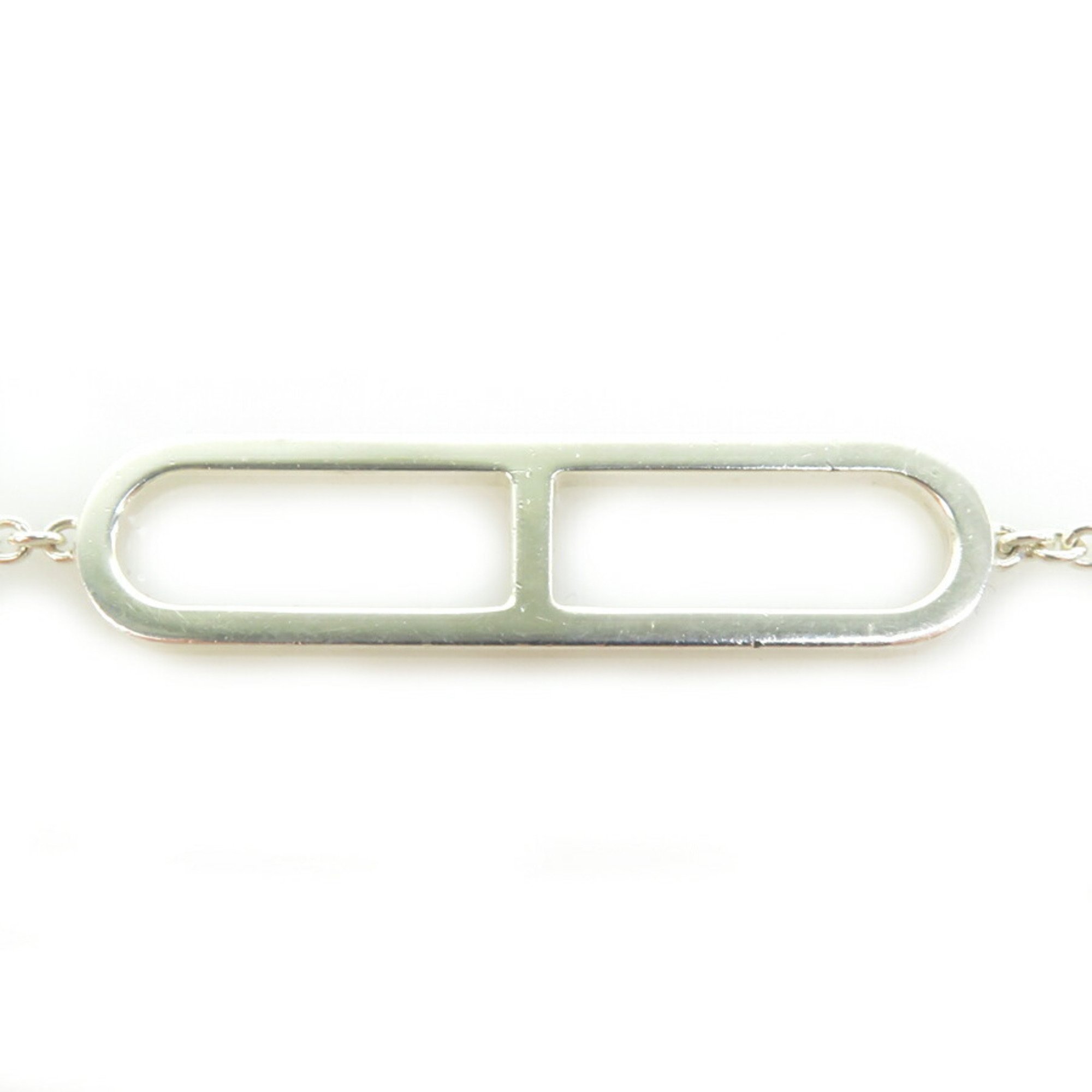 HERMES Necklace Chaine d'Ancle Ever Silver 925 Women's