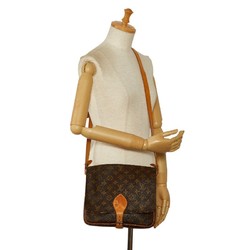 Louis Vuitton Monogram Cartesier GM Shoulder Bag M51252 Brown PVC Leather Women's LOUIS VUITTON