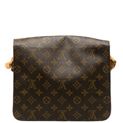 Louis Vuitton Monogram Cartesier GM Shoulder Bag M51252 Brown PVC Leather Women's LOUIS VUITTON