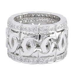 Cartier Entrelace K18WG white gold ring