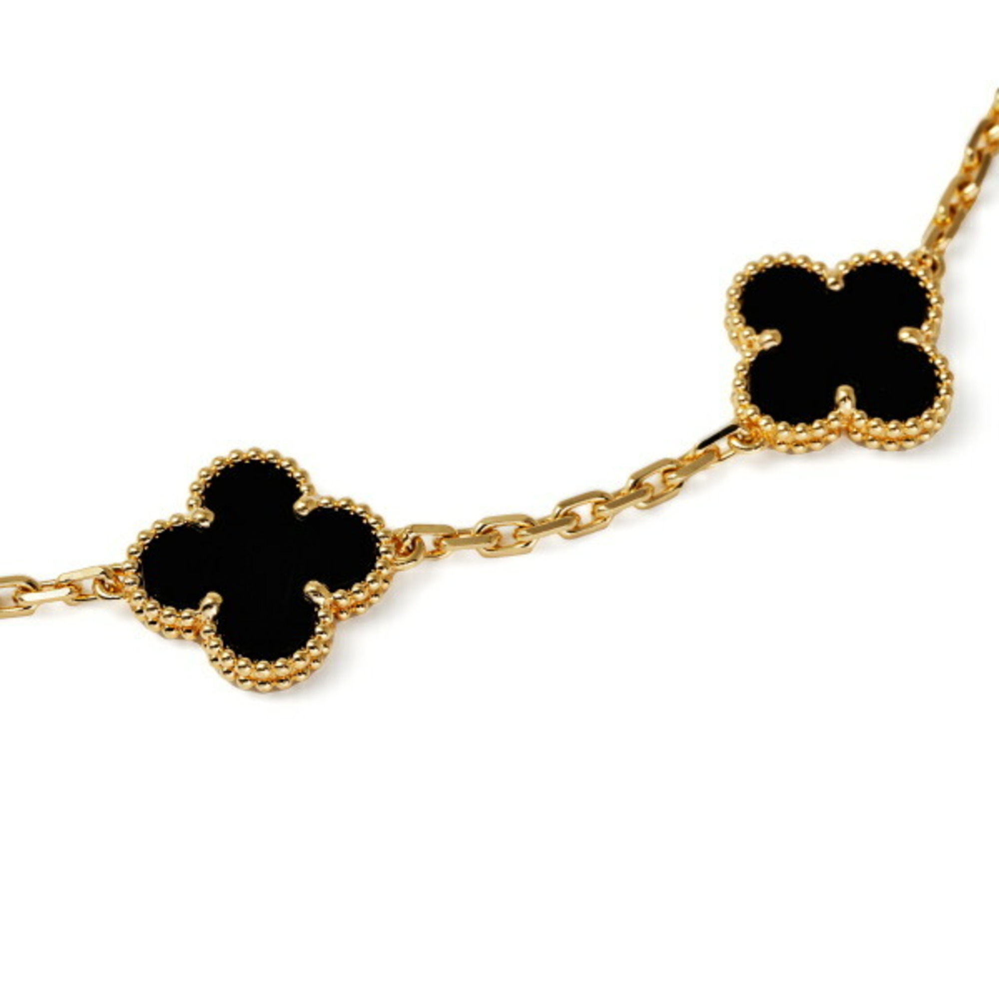 Van Cleef & Arpels Van Cleef Arpels Vintage Alhambra K18YG Yellow Gold Bracelet