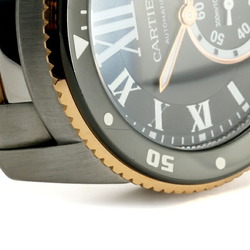 Cartier Caliber de Diver W7100054 Black Dial Watch Men's