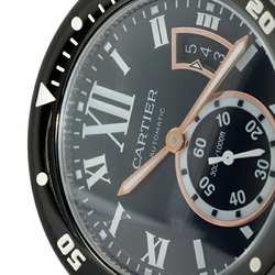 Cartier Caliber de Diver W7100054 Black Dial Watch Men's