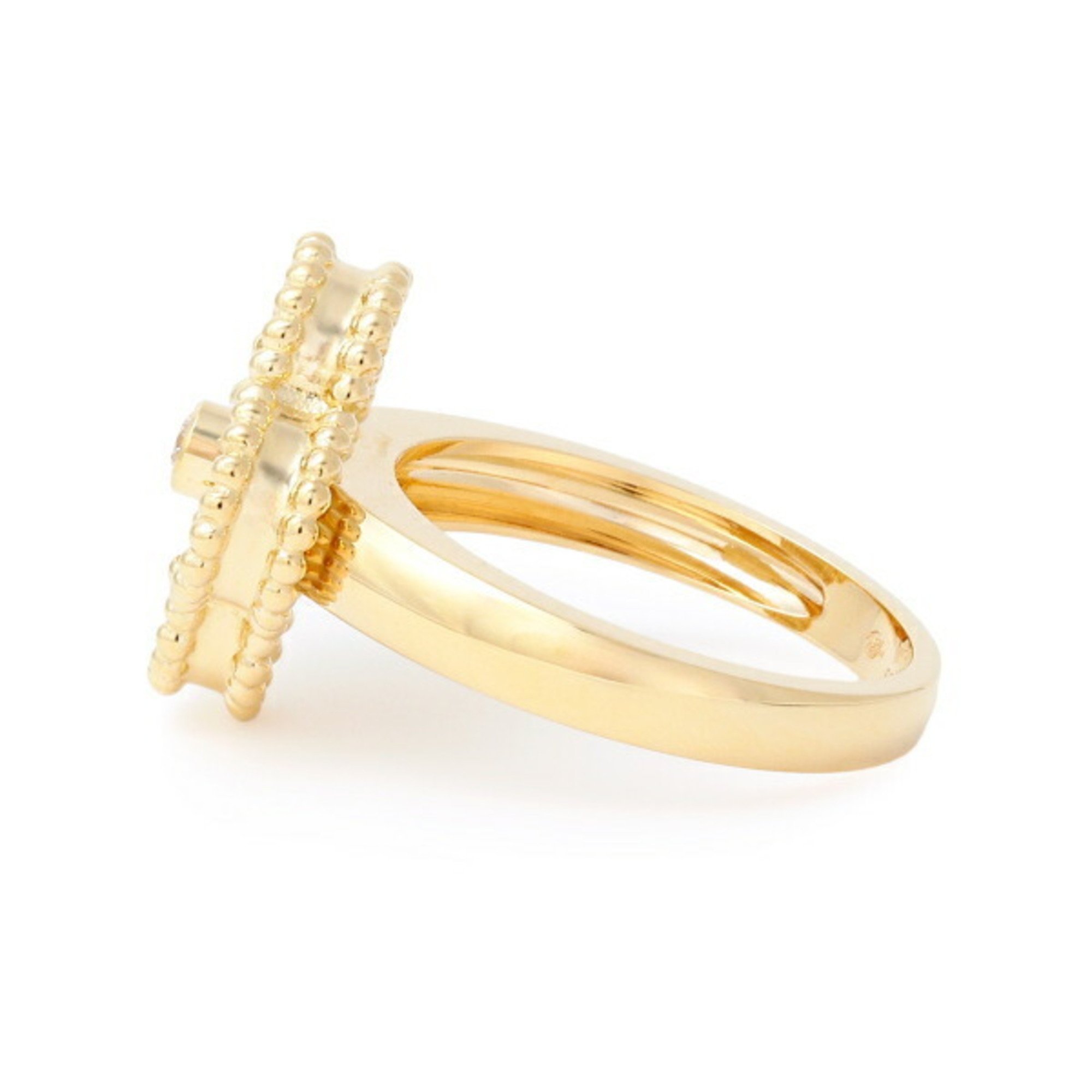 Van Cleef & Arpels Van Cleef Arpels Vintage Alhambra K18YG Yellow Gold Ring